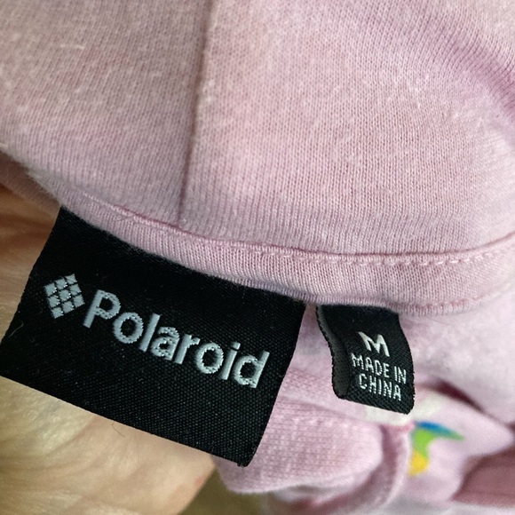 Polaroid hoodie womens M pink - Picture 8 of 8